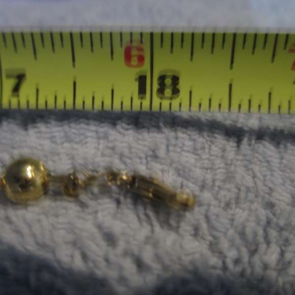 Gold Tone 18 Inch 24k Gold Bonded Beaded Necklace - Picture 6 of 6